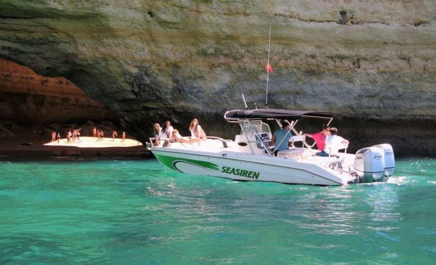 From Portimão: Private Benagil Caves Boat Tour with Drinks - Water and Sun: Relaxation at Its Best
