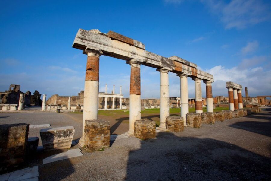 From Positano: Pompeii Ruins Small Group Guided Tour - Transportation and Group Size