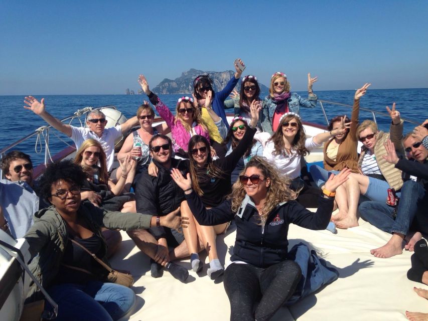 From Positano, Praiano, or Amalfi: Capri Full-Day Boat Tour - The Itinerary in Detail