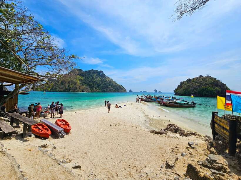 From Railay: Island Hopping Tour by Private Longtail Boat - Itinerary Options