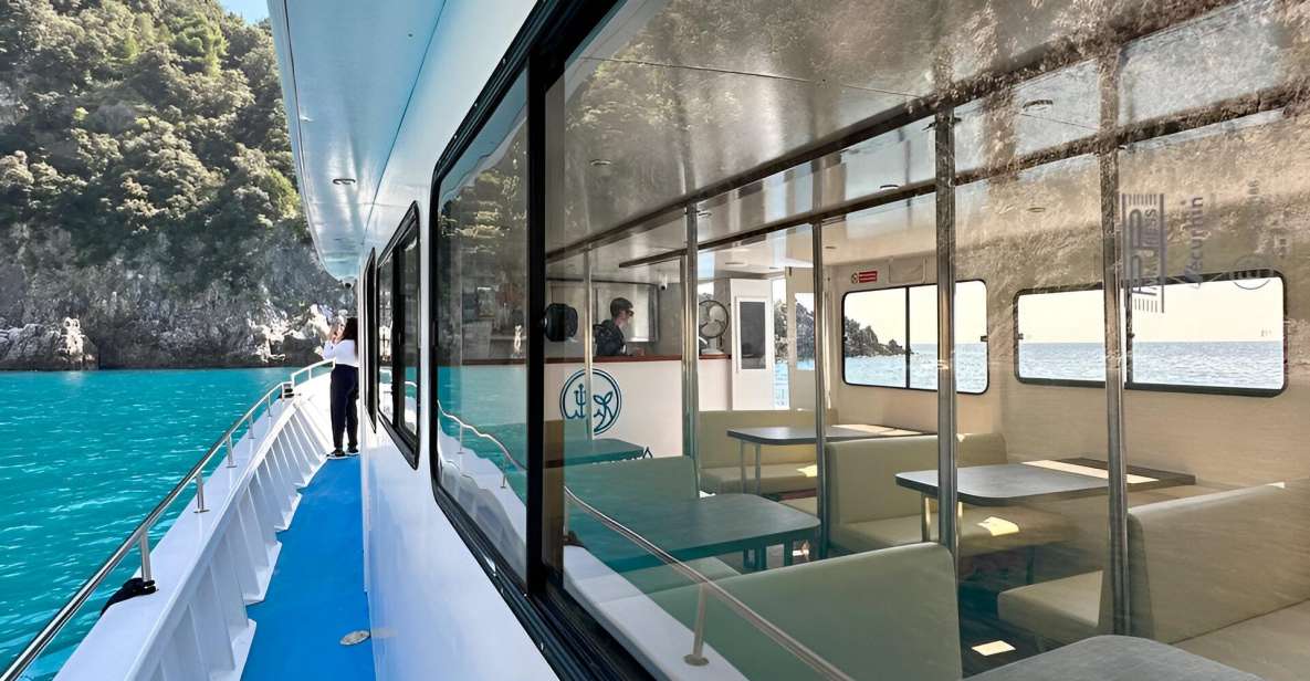 From Salerno: Cruise With Amalfi Stop and Light Lunch - Itinerary and Activities