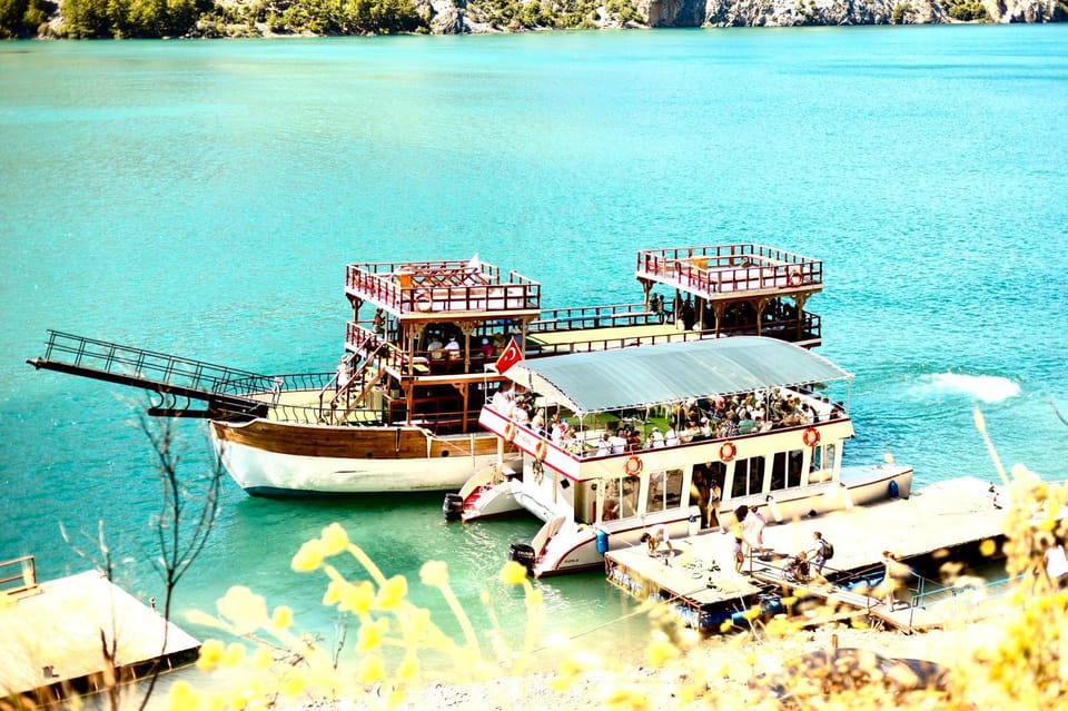 From Side & Alanya: Green Canyon Boat Tour Lunch, SoftDrink - Exploring the Green Canyon Boat Tour