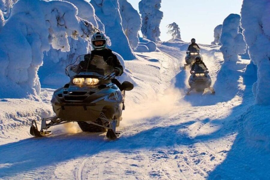 From Sirkka: Lapland Snowmobile Safari in Levi - The Snowmobile Experience: What to Expect