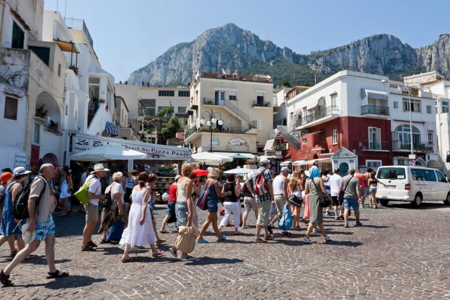 From Sorrento: Capri Land and Sea Small Group Tour - Visiting Anacapri and Monte Solaro
