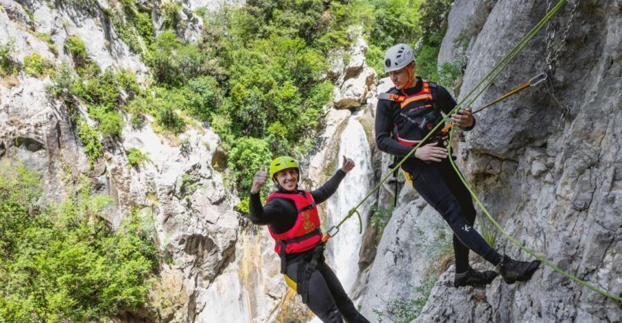 From Split/estanovac: Extreme Canyoning on Cetina River - The Itinerary in Detail