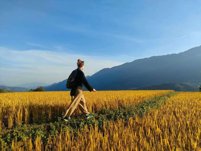 Full Day Private Trekking Mu Cang Chai - Itinerary Details