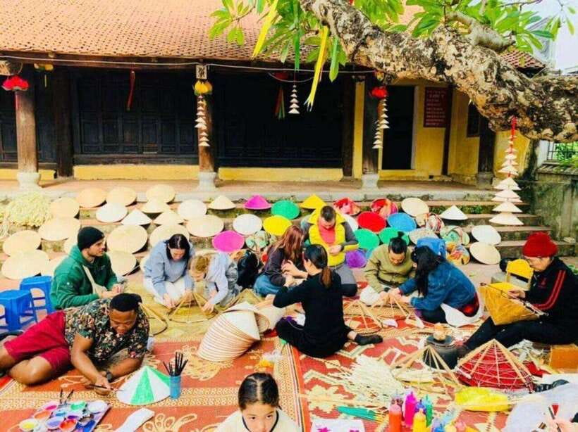 Full Day Tour: Incense Village, Hat-Making & Lacquer Art - Artisan Villages Explored