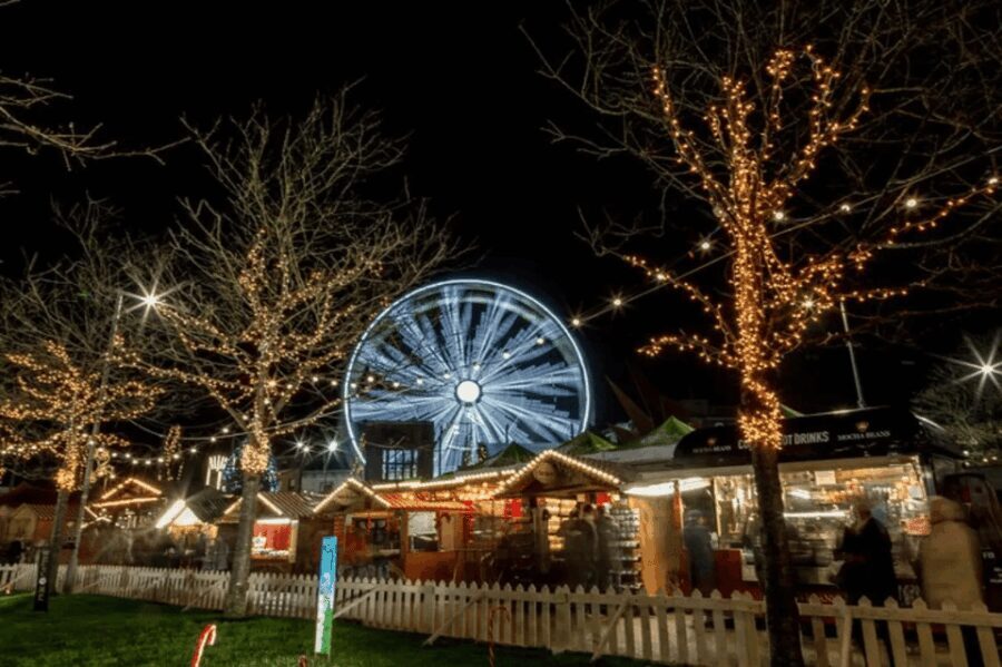 Galway: Christmas Market and City Highlights Walking Tour - The Spanish Arch and Riverside Views