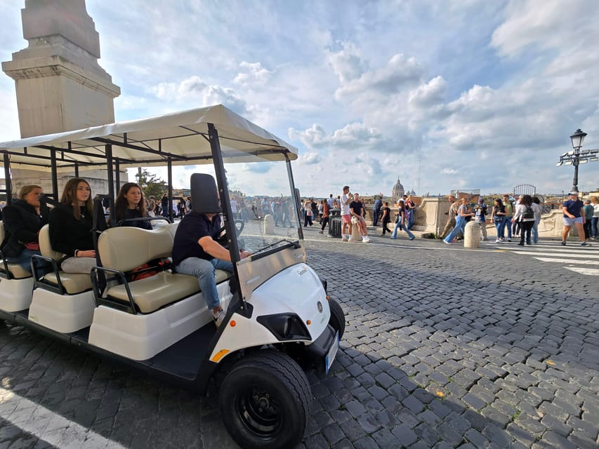 Golf Cart Tour of Rome: 3h with local guide and Gelato - What Travelers Say