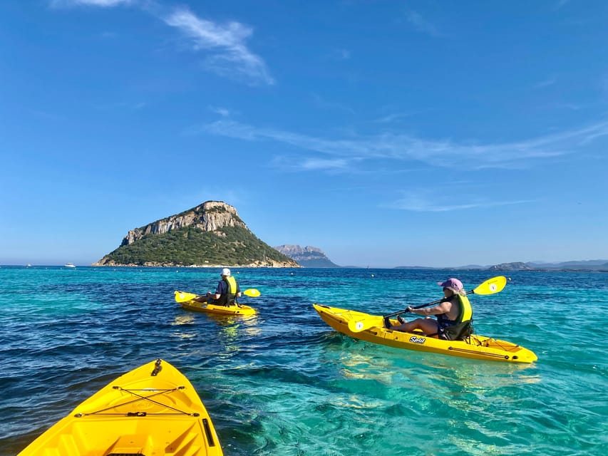 Golfo Aranci: German Guided Kayak Tour, Aperitif & Dolphins - Itinerary