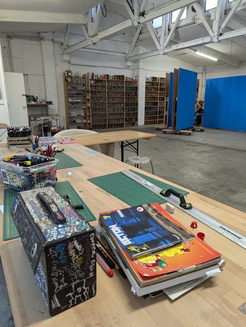 Graffiti workshop team event - The Creative Process and Personalization