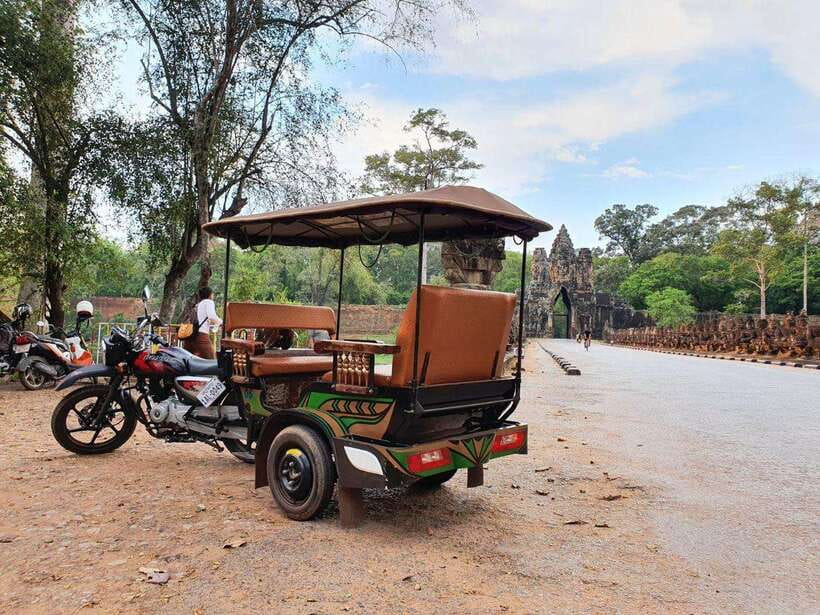 Guided Trip to Angkor Wat, Angkor Thom & Ta Prohm by Tuk Tuk - The Transportation: Tuk Tuk