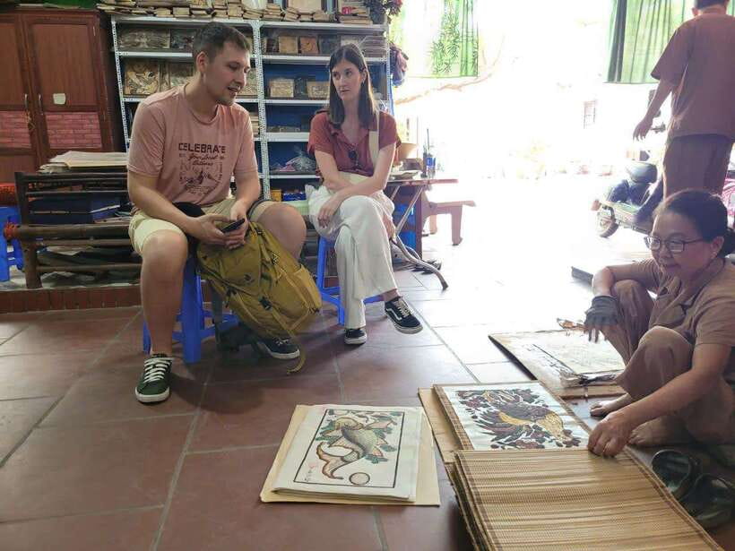 Hanoi: Dong Ho Painting Village & But Thap Pagoda Private … - Itinerary Details