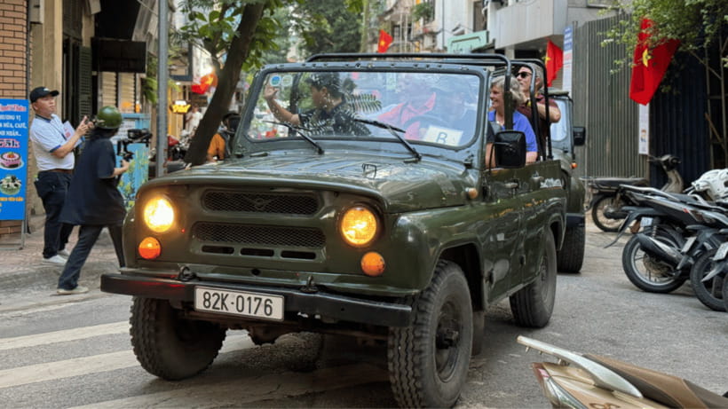 Hanoi: Historic Jeep Tour - Itinerary Highlights