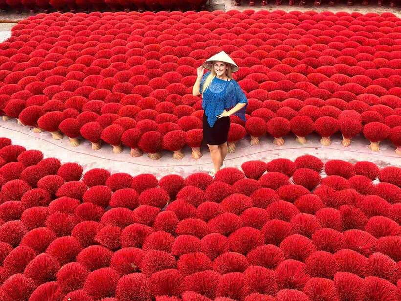 Hanoi: Incense, Hat and Lacquer Local Artisanal Tour - Itinerary Details