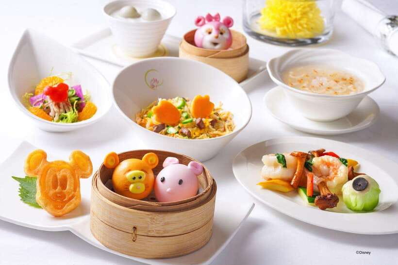 Hong Kong Disneyland Hotel: Disney Friends Dim Sum Lunch Set - The Value of This Experience