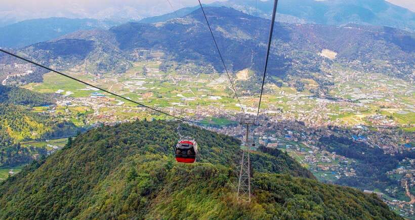 Kathmandu: Chandragiri Cable Car Half Day Tour - Visiting Bhaleshwor Mahadev Temple