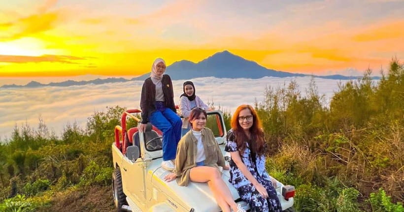 Kintamani: Sunrise Jeep Tour, Hot Spring, and Rice Terrace - What’s Included and What’s Not