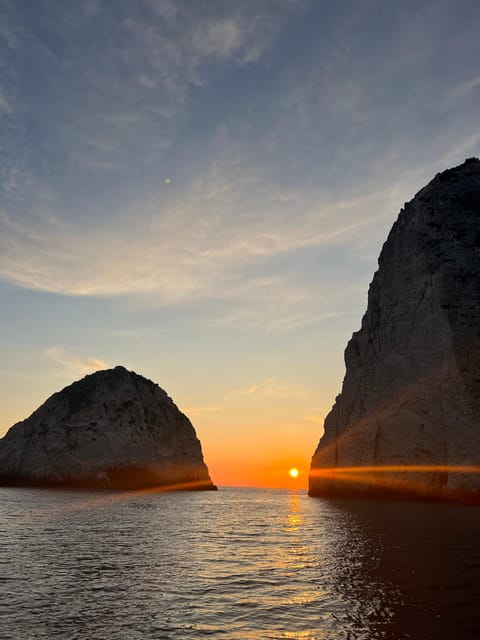 Laganas: Myzithres sunset experience with VIP speedboat - The Experience in Detail