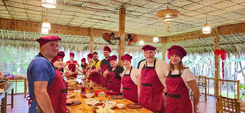 Lantern Making, Coconut Basket Boat Ride and Cooking Class - Itinerary Highlights