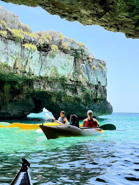 Leuca Kayak Tour + Swimming + Speleo-Trek in Cave - Activity Details