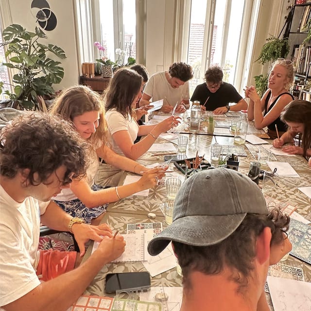 Lisbon: Azulejos' Design Create Your Own Tile Workshop - The Itinerary and What to Expect