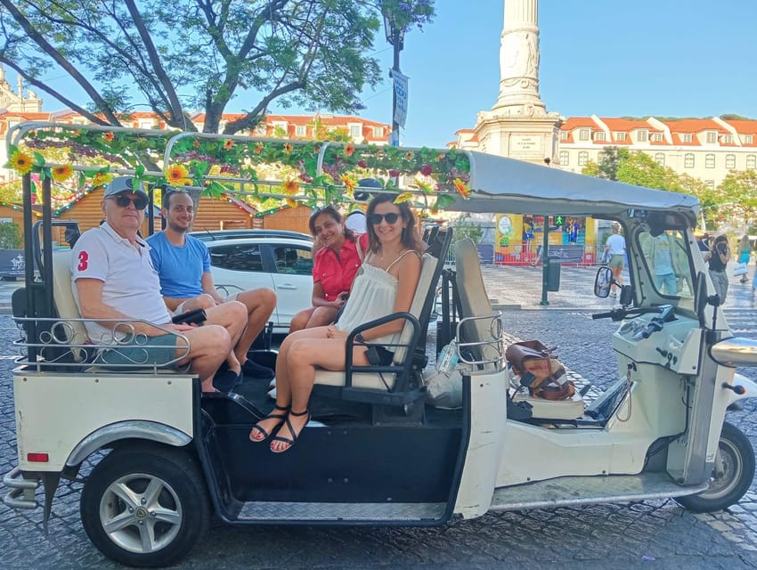 Lisbon: Half-day/4 Hour Private Guided city Tour by Tuk-Tuk - Detailed Look at the Itinerary