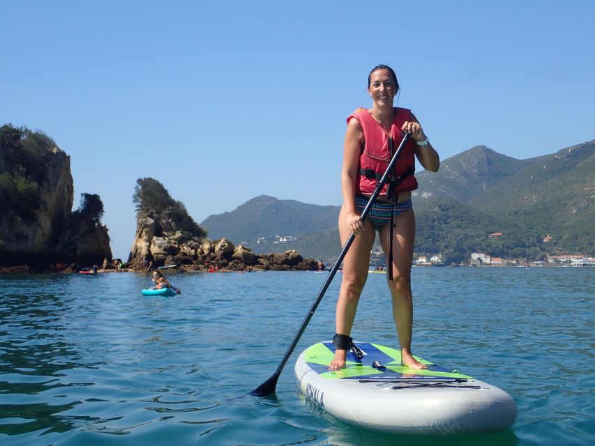 Lisbon: Stand Up Paddle Lesson in Arrábida, Setubal,Sesimbra - The Itinerary in Detail