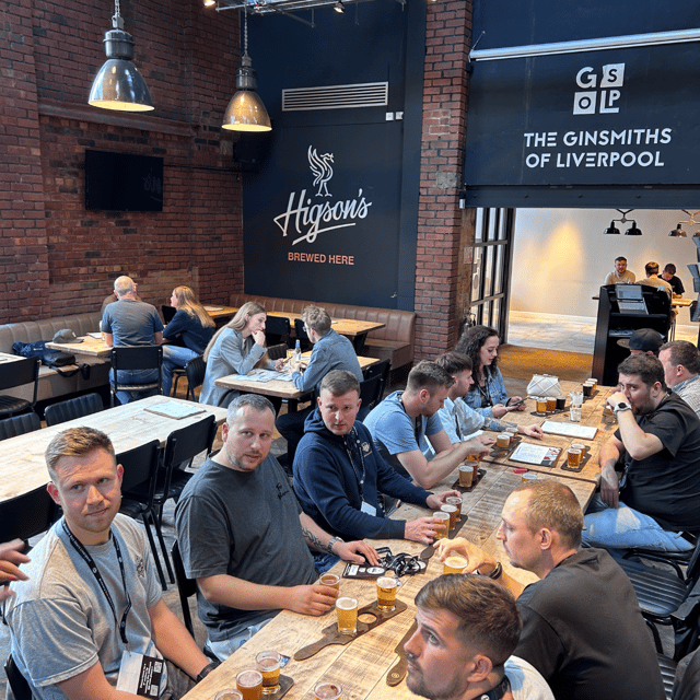 Liverpool: Brewery Bus Tour with 12 Beer and Pizza - What You Can Expect