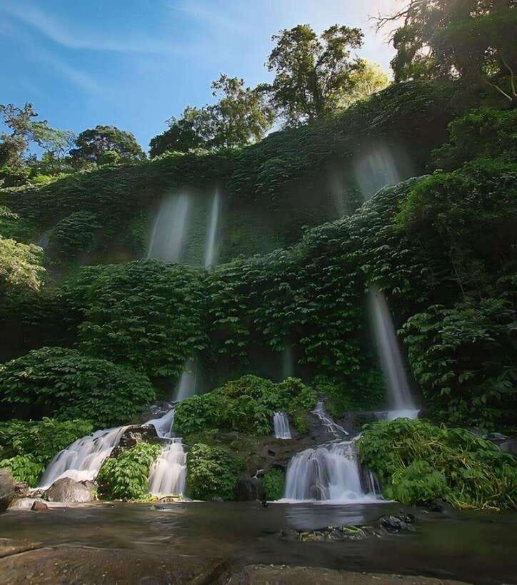 Lombok : Tandem Paragliding With Pilot, Waterfall & Village - The Experience Provider