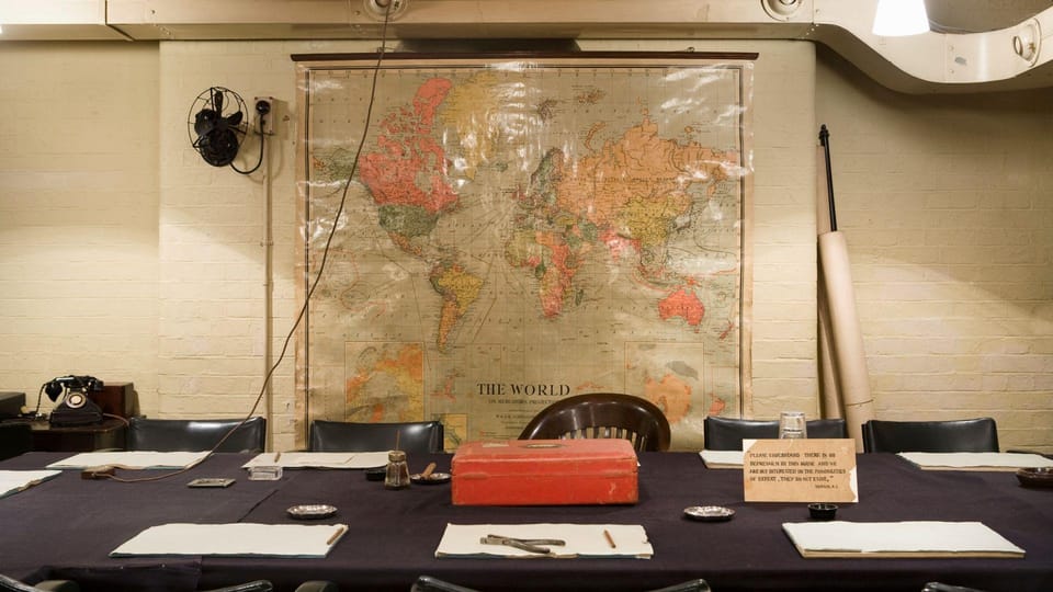 London: Churchill War Rooms Ticket & Political London Audio - Exploring Political London with an Audio Guide