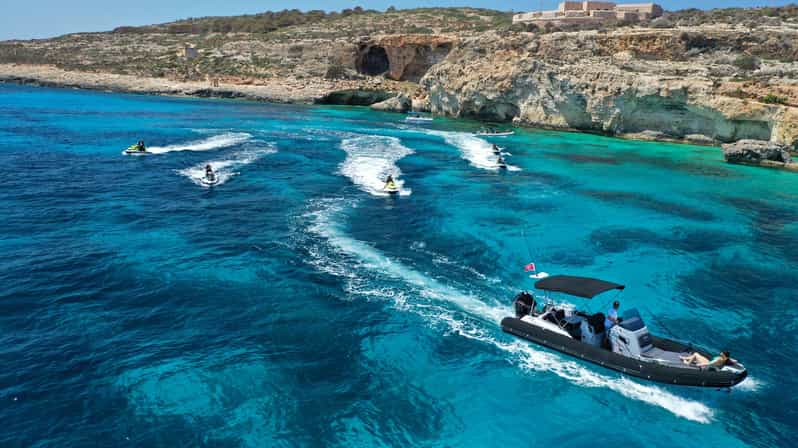 Mellieha: Comino and Blue Lagoon Jet Ski Safari Tour at 3 PM - The Itinerary: What You Can Expect