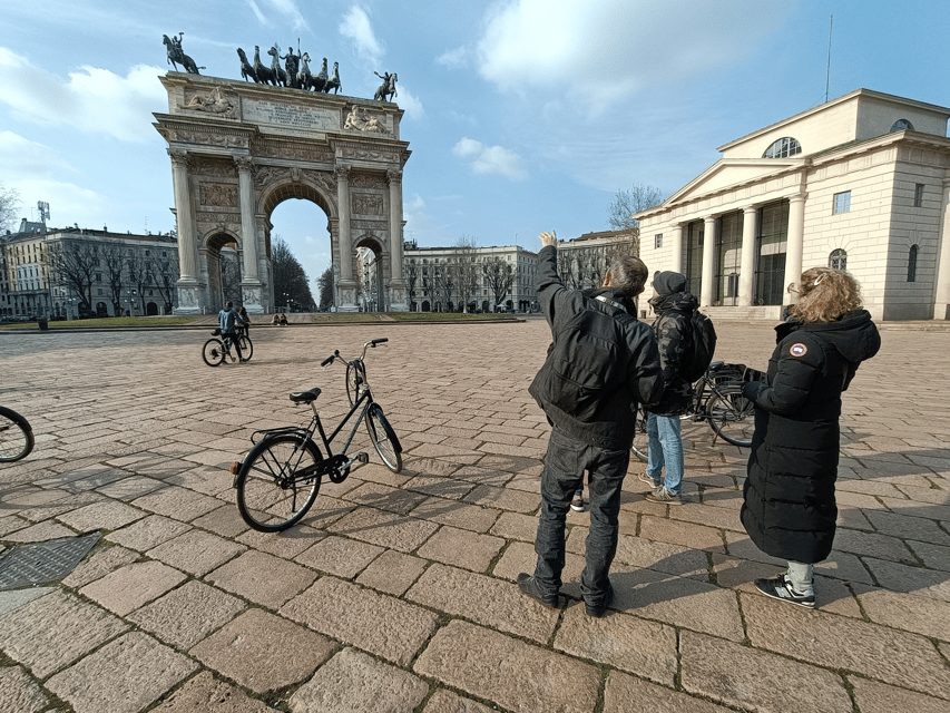 Milan: Bicycle Tour Live Tourist Guide 3 Hours and Half - Whats Included