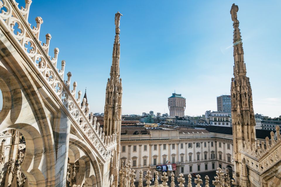 Milan: Duomo Rooftop and Cathedral Guided Tour With Tickets - Highlights and Features
