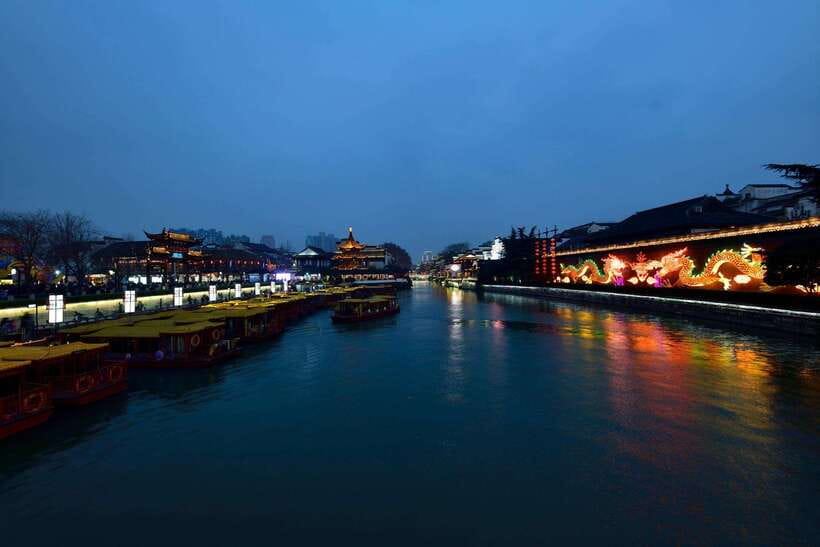 Nanjing:Night Cruise-Qinhuai River&Night Visit-Zhonghua Gate - Exploring the Night Cruise on Qinhuai River