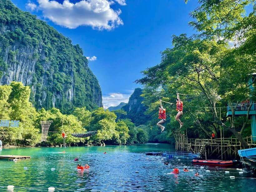 National Park: Zipline in Dark Cave & Explore Phong Nha Cave - Itinerary Highlights