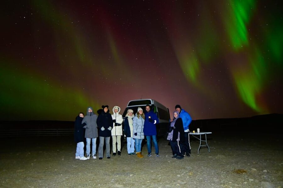 Northern Lights & Hot Choco: Private 4x4 Tour from Reykjavik - Key Points