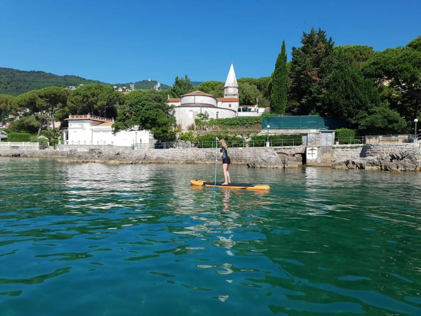 Opatija: Good morning SUP adventure - The Itinerary in Detail