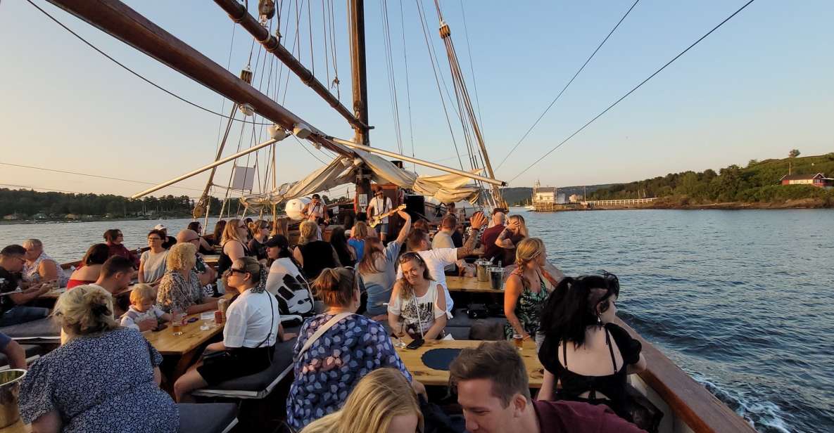 Oslo Fjord Evening Live Rock music cruise with Shrimp buffet - The Musical Atmosphere: Live Rock Music