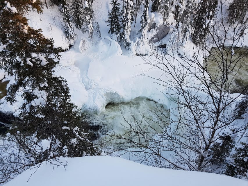 Oulanka National Park rapids with snowshoes - The Gear and Practicalities