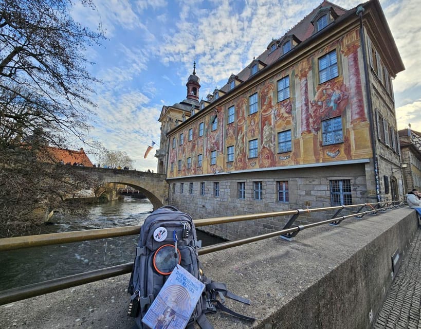 Outdoor Escape Game with puzzle backpack Bamberg: The Secret of the Horseman - The itinerary: what to expect during your three hours