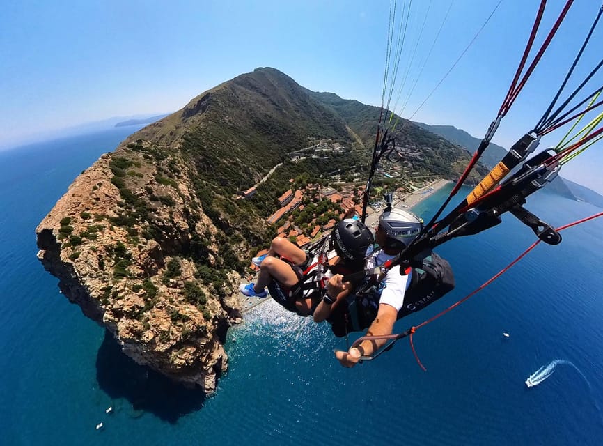 Palermo: paragliding flight with instructor foto and video - Key Points