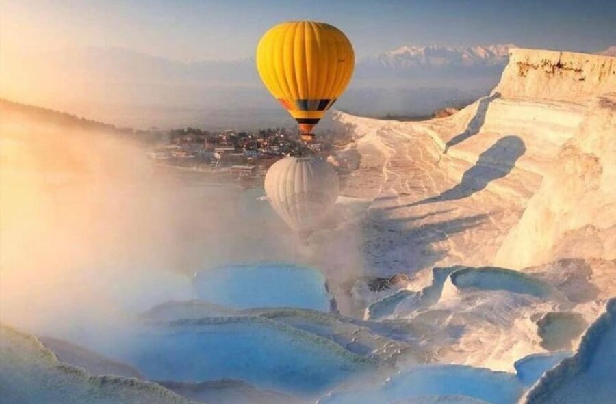 Pamukkale balloon tour, options from Antalya, Alanya, Side - The Heart of the Tour: Pamukkale and Hierapolis
