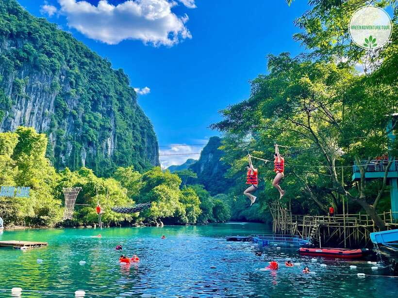 Phong Nha: Cave Exploration and Zipline Dark Cave Tour - Itinerary Highlights