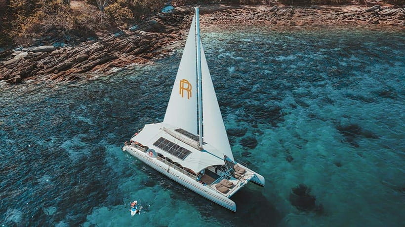 Phuket: Coral &Racha Luxury Party Catamaran (Lunch Included)