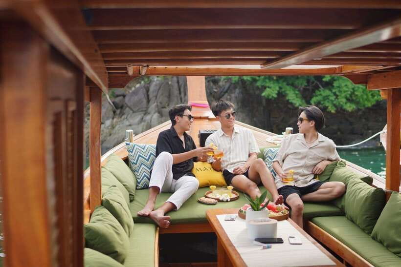 Phuket : Half Day Coral & Maiton by Luxury Long Tail Boat - Luxury Long Tail Boat Experience
