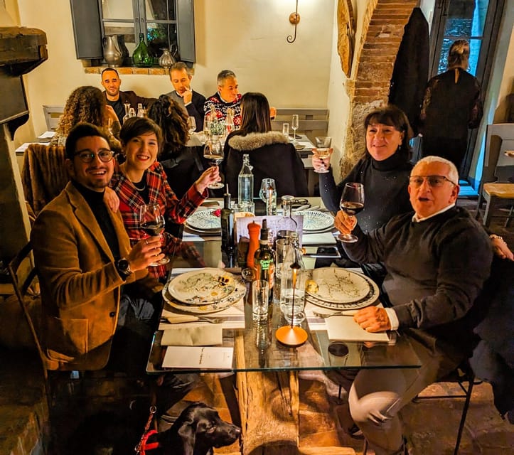 Pienza: New Years Eve Dinner in an ancient Tuscan farmhouse - The Setting: Ancient Farmhouse & Val dOrcia Views