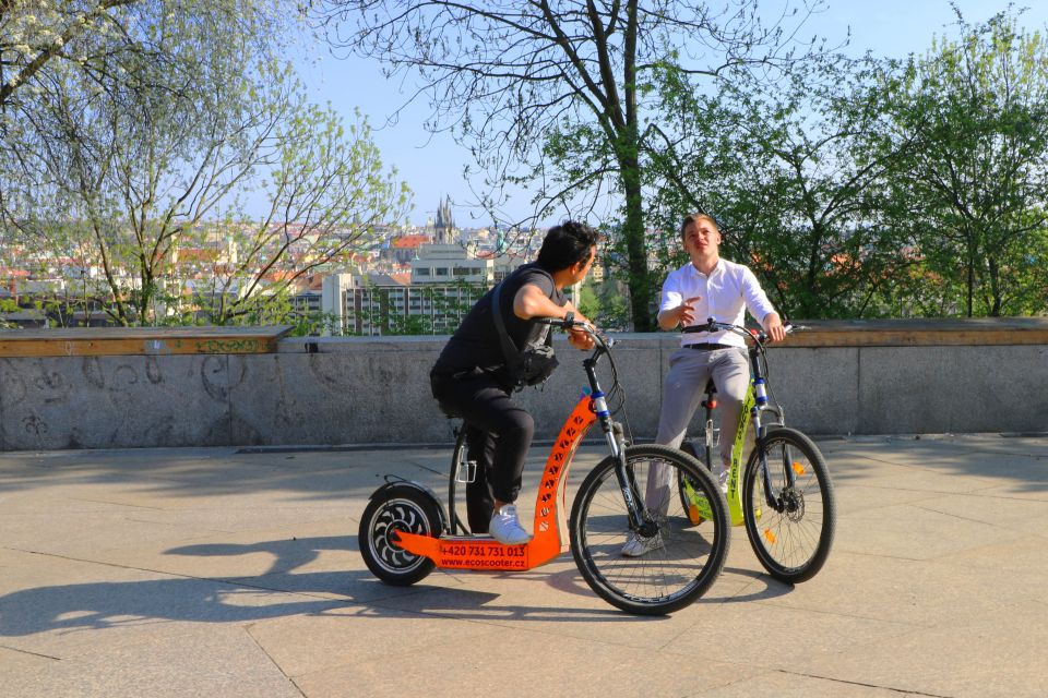 Prague: Tour by Electric Scooter or Cruiser eBike - The Itinerary: What Youll See and Do