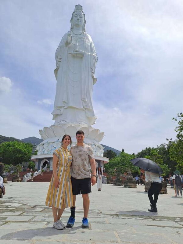 PRIVATE TOUR Marble Mountains/Caves and Lady Buddha - Lady Buddha at Linh Ung Pagoda