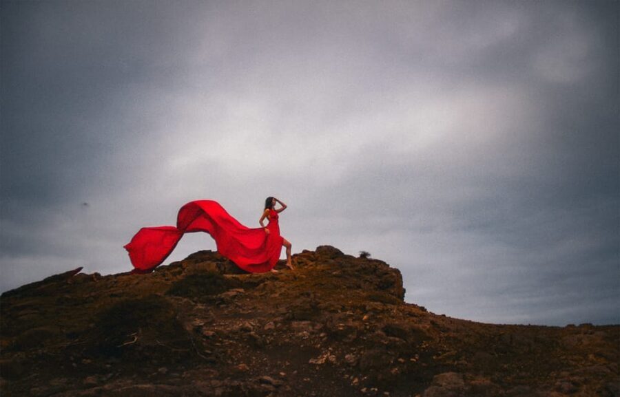 Red Flying Dress Photoshoot & Drone Video in Madeira - The Itinerary and What to Expect